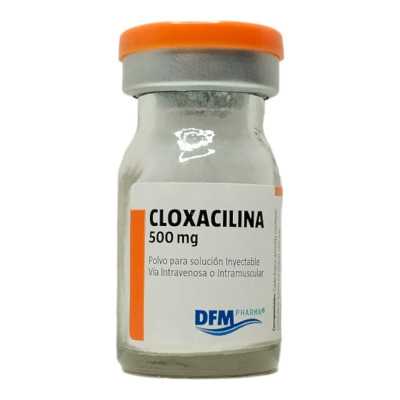 CLOXACILINA 500mg FA POLVO INYECTABLE DIFEM 