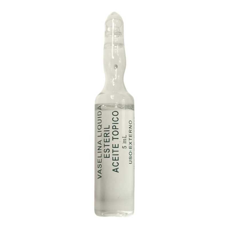 VASELINA LIQUIDA ESTERIL AMPOLLA 5mL FRESENIUS 