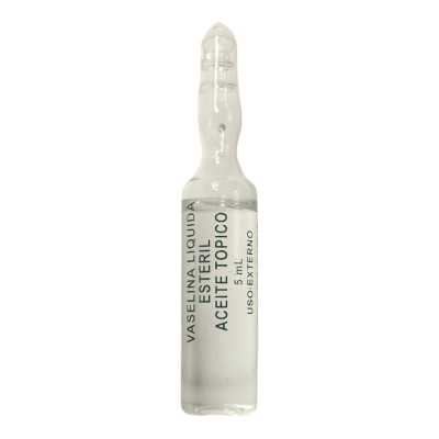 VASELINA LIQUIDA ESTERIL AMPOLLA 5mL FRESENIUS 