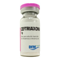 CEFTRIAXONA 1GR FRASCO AMPOLLA  DIFEM PHARMA 