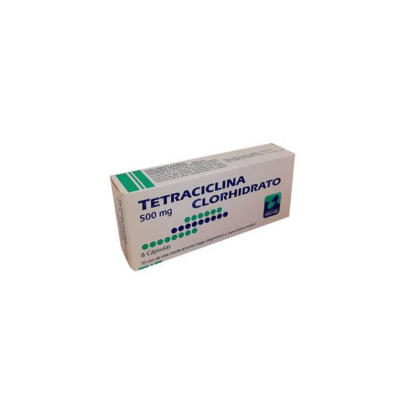 Tetraciclina 500mg x8cap. (Mintlab)