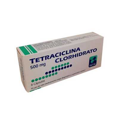 Tetraciclina 500mg x8cap. (Mintlab)