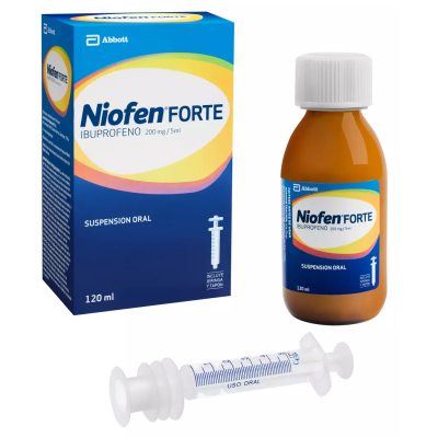 Niofen Forte 200mg/5ml suspensión oral 120 ml.