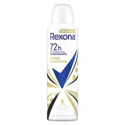 REXONA DEO SPRAY FUTBOL FANATICAS 150 ML 