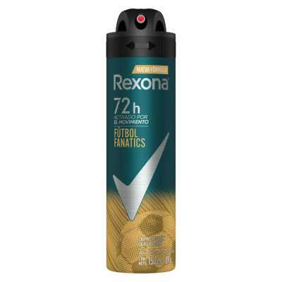 REXONA MEN DEO SPRAY FUTBOL FANATICS 150ml