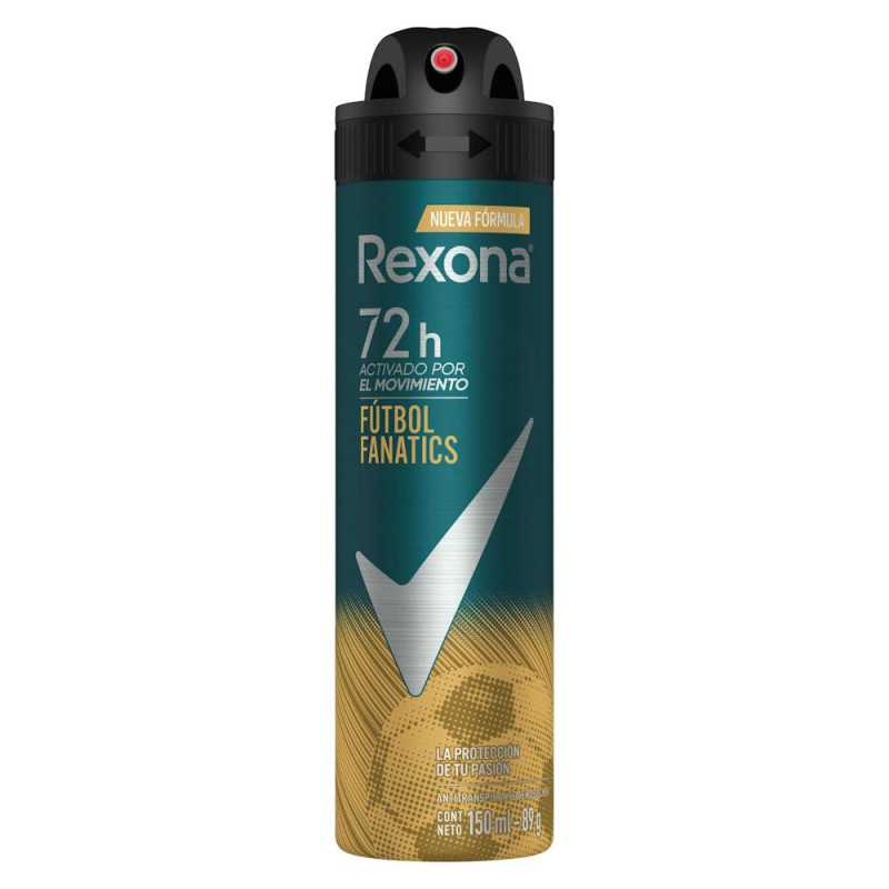 REXONA MEN DEO SPRAY FUTBOL FANATICS 150ml