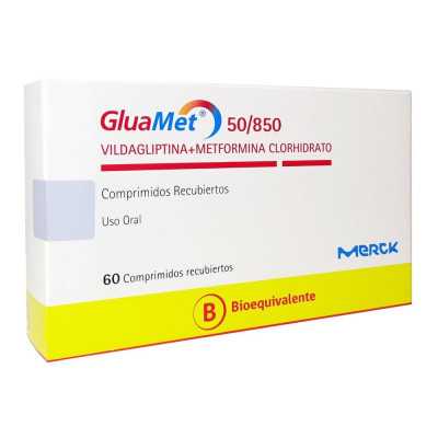 GLUAMET 50/850 MG X60COM CENABAST 