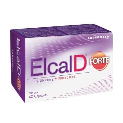 ELCAL D FORTE 450MG/175UI X60CAP CENABAST 
