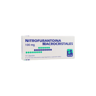 Nitrofurantoina 100mg x10cap. (Mintlab)