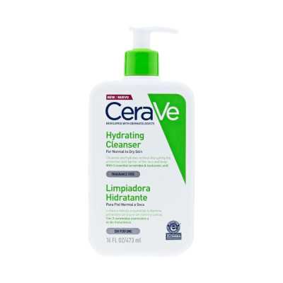 CERAVE LIMPIADORA HIDRATANTE P NORMAL A SECA 473ML