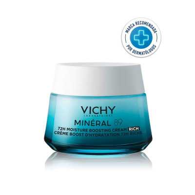 VICHY MINÉRAL 89 CREMA HIDRATANTE TEXTURA RICA 72H