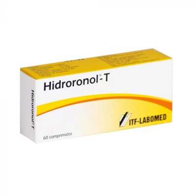 HIDRORONOL-T X 60 COMPRIMIDOS CENABAST 