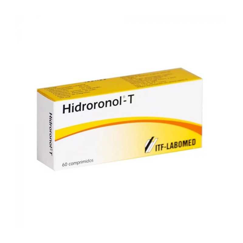 HIDRORONOL-T X 60 COMPRIMIDOS CENABAST 