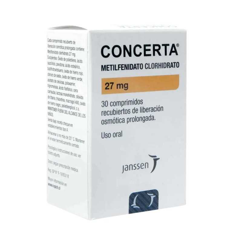 CONCERTA 27 MG x 30 com 