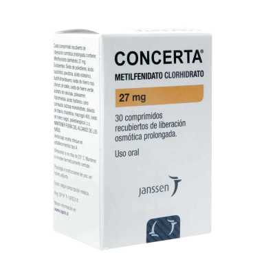 CONCERTA 27 MG x 30 com 