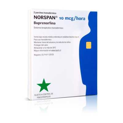 NORSPAN 10 MCG X 2 PARCHES