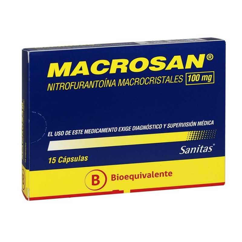 Macrosan 100mg x15cap.