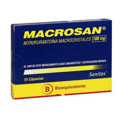 Macrosan 100mg x15cap.