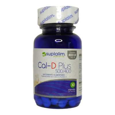 CA-D PLUS 500MG/400UI X30CAP SUPLALIM 