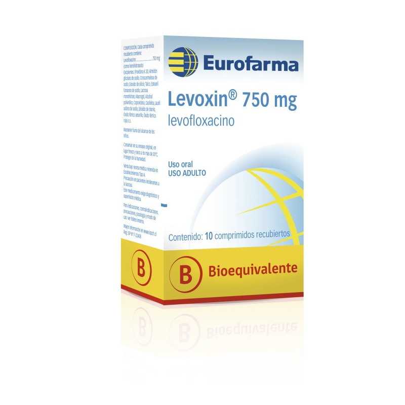 Levoxin 750mg x10com