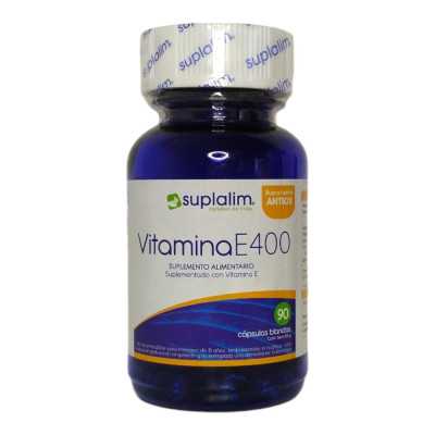 VITAMINA E 400UI X90CAP SUPLALIM 