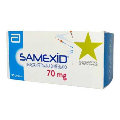 SAMEXID 70 MG X 30 CAPSULAS 
