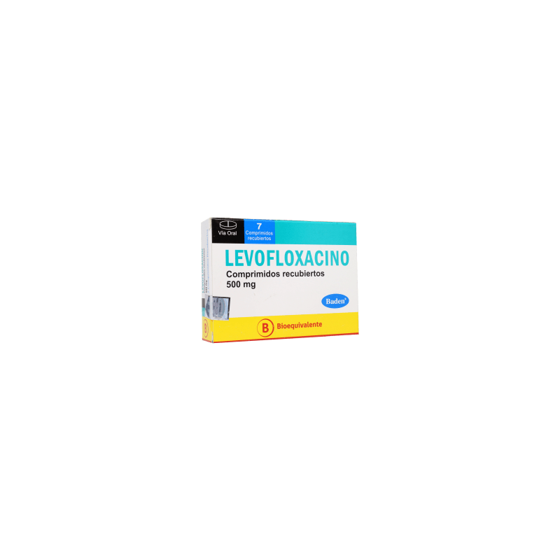 Levofloxacino 500mg x7com. (Seven Pharma)