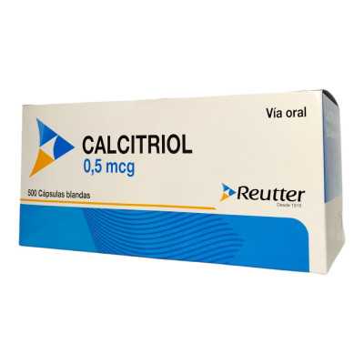 CALCITRIOL 0 5ug x 1 cápsula blanda REUTTER 