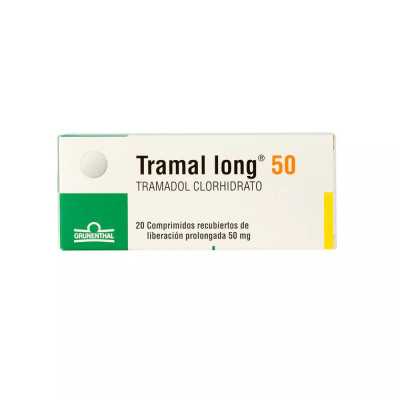 TRAMAL LONG 50MG X20COM 
