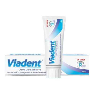 VIADENT ULTRA CREMA SIN SABOR 40GR