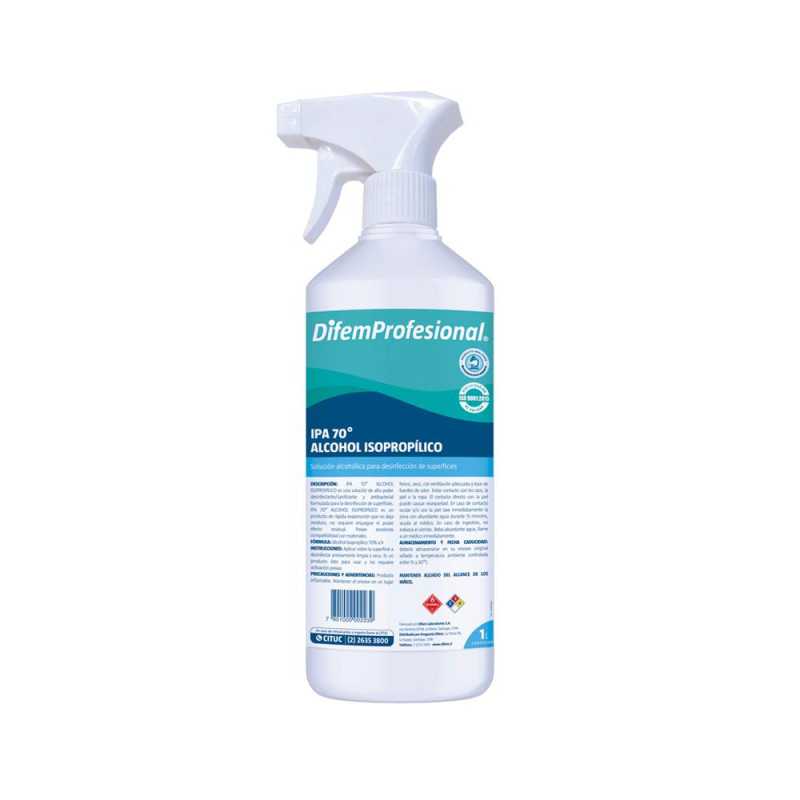 ALCOHOL ISOPROPILICO 70 GATILLO 1000CC DIFEM PRO