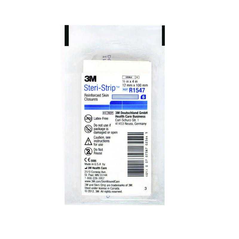 STERI STRIP 1547 AZUL 12x100mm