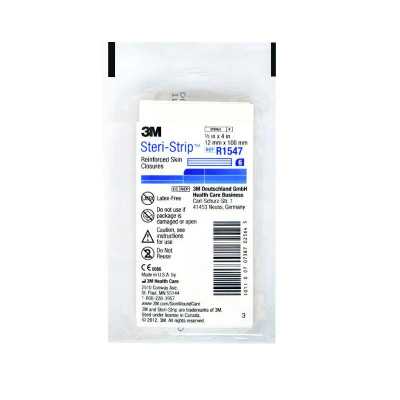 STERI STRIP 1547 AZUL 12x100mm