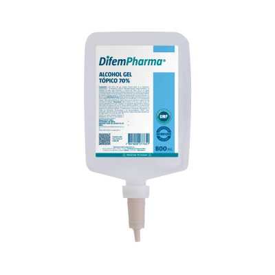 ALCOHOL GEL 70 800ml DIFEM