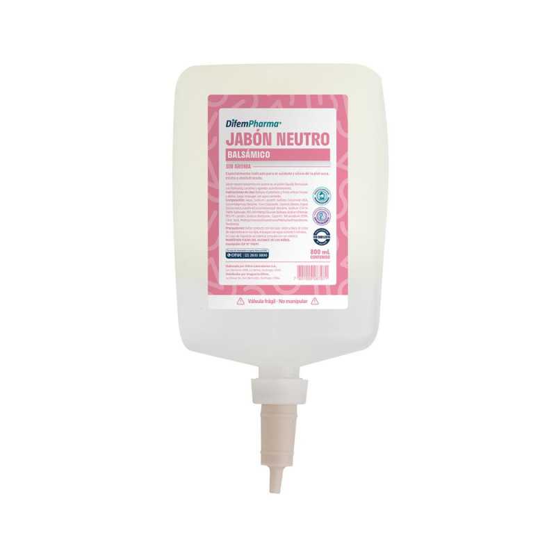 JABON NEUTRO BALSAMICO SIN AROMA DIFEM 800ml
