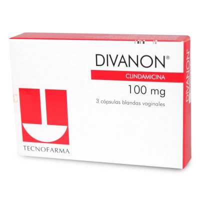 DIVANON 100MG x 3CAP VAG 