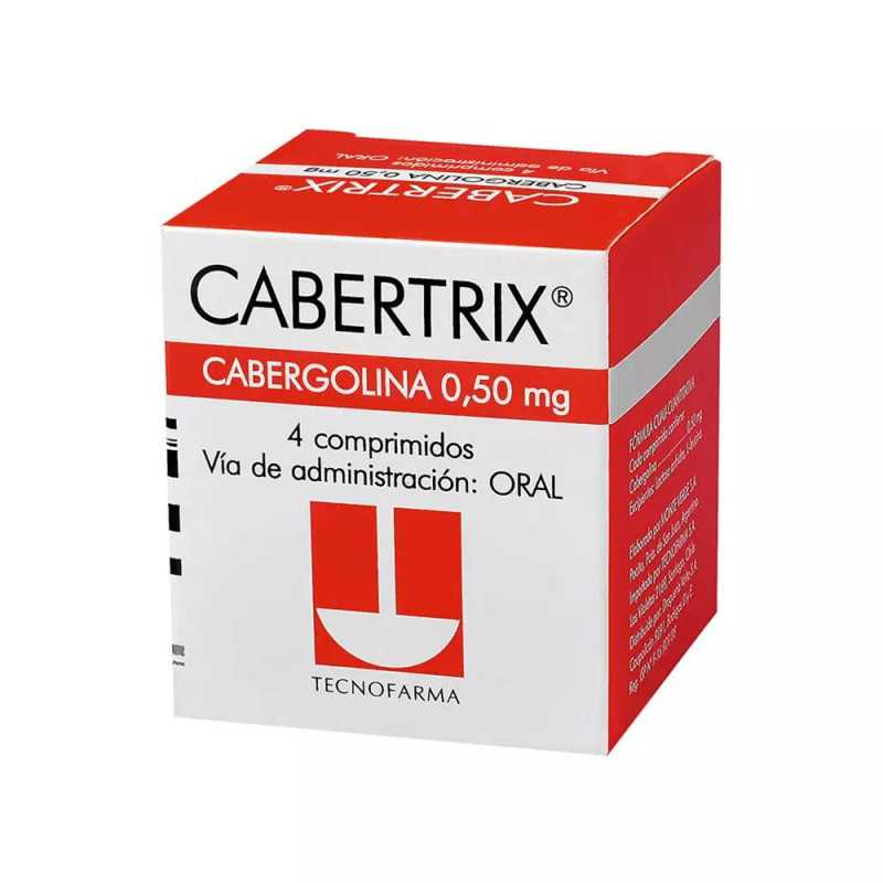 CABERTRIX 0 5MG X 4COM