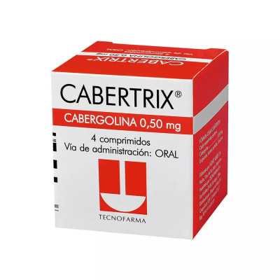 CABERTRIX 0 5MG X 4COM