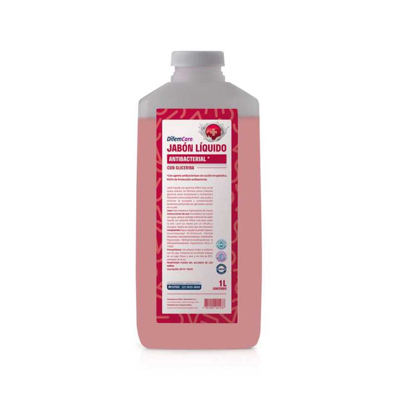 JABON ANTIBACTERIAL CON GLICERINA 1000 ML DIFEM