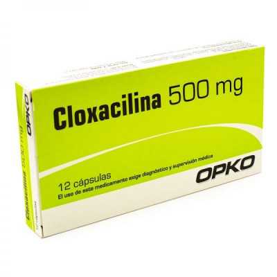 Cloxacilina 500mg x12cap. (Opko)