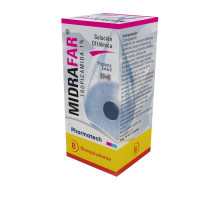 Midrafar Soluci&oacute;n oft&aacute;lmica 1% x 15 ml. - Farmacia AraucoMed