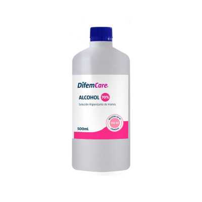 ALCOHOL DESNATURALIZADO HIGIENIZANTE 70 500 ml