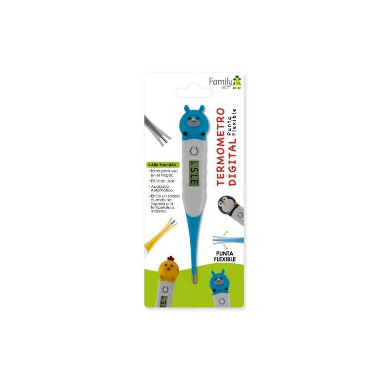 TERMOMETRO DIGITAL PUNTA FLEXIBLE KIDS FAMILY SET 