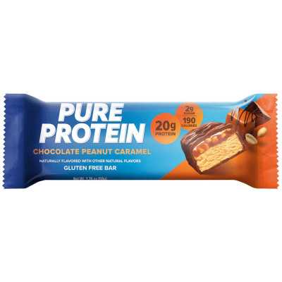 PURE PROTEIN Barra Chocolate Peanut Caramel 50g