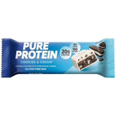 PURE PROTEIN Barra Cookies & Cream 50g
