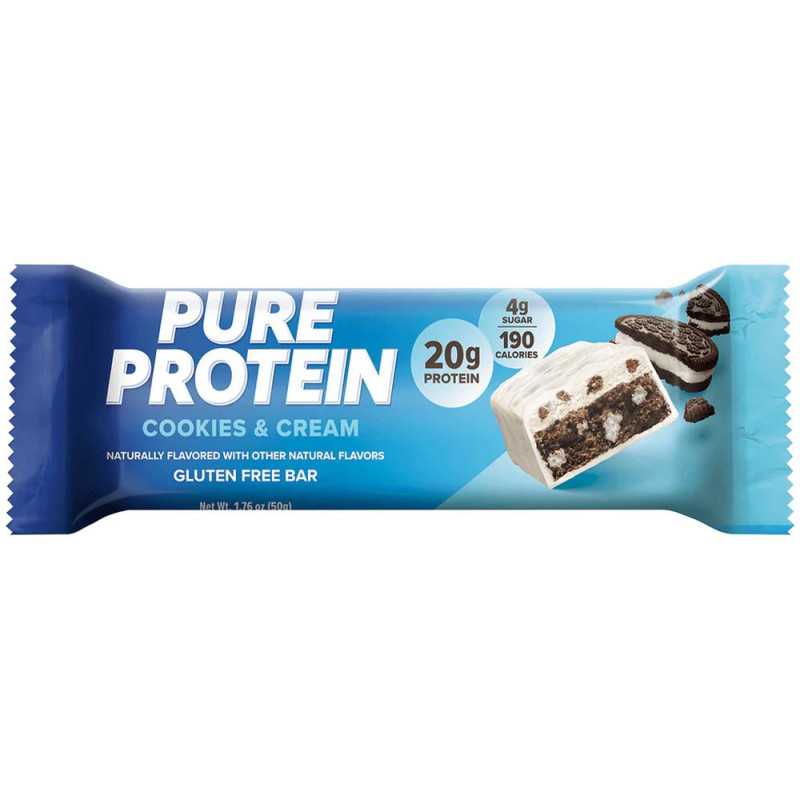 PURE PROTEIN Barra Cookies & Cream 50g