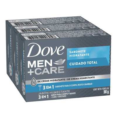 DOVE MEN JABON BARRA CLEAN COMFORT 90 G X 3