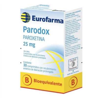 PARODOX XR 25mg X30COM
