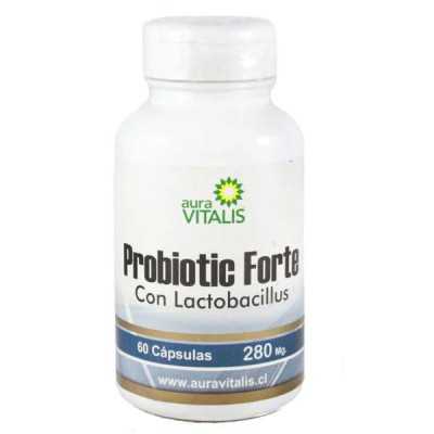 PROBIOTIC FORTE CON LACTOBAC X 60CAP AURAVITALIS 