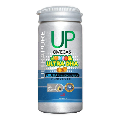 Omega Up Junior Ultra DHA x 60 cápsulas.